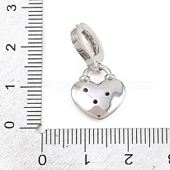 Pendentifs en laiton zircon cubique transparent&nbsp;KK-H268-07P-08