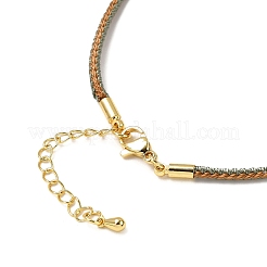 Halskettenherstellung aus geflochtener Nylonschnur mit 2.5 mm Durchmesser&nbsp;FIND-G095-01G-18