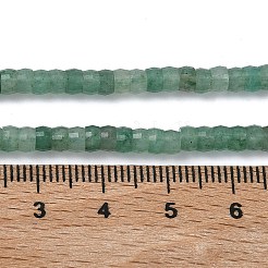Natürliche grüne Aventurin heishi Perlenstränge&nbsp;LS-G-A299-A01-01