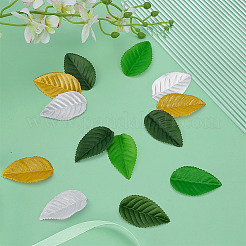 640 Stück 4 Farben Polyester Kunstblatt&nbsp;DIY-BC0016-28