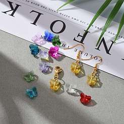 72 pz 12 colori perle di vetro birthstone&nbsp;RGLA-ZZ0001-04-8x10mm