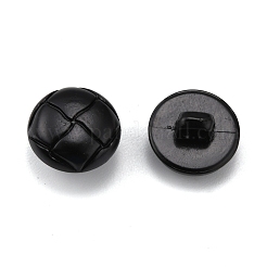 Boutons en plastique avec 1 trou&nbsp;BUTT-WH0027-03A-01