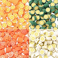 100pcs perles d'argile polymère faites à la main&nbsp;CLAY-YW0002-52C