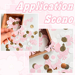 Confeti de dispersión de mesa de papel&nbsp;DIY-SC0031-52B