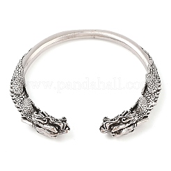 Tibetischen Stil Legierung Manschetten Armbänder&nbsp;LS-BJEW-P337-03AS