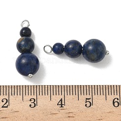 Anhänger aus natürlichen Lapislazuli-Perlen&nbsp;PALLOY-JF02867-12