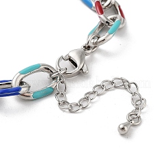 Messing Kabelkette Armbänder&nbsp;BJEW-D039-35P