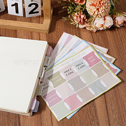 Etikettenaufkleber papier selbstklebende aufkleber&nbsp;DIY-WH20001-30C