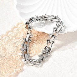 304 Edelstahl-Knochengliederkettenarmbänder für Damen und Herren&nbsp;BJEW-F488-65P