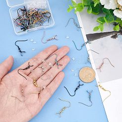50 Stück Ohrringhaken aus 304 Edelstahl im 5er-Stil&nbsp;FIND-UN0001-32