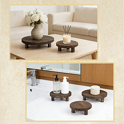 4 Stück 4 verschiedene Ausführungen Holz-Displayständer&nbsp;ODIS-WH0108-066