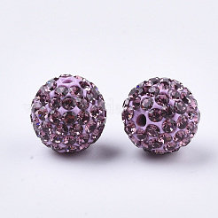 Handgemachte Fimo-Perlen Strass&nbsp;RB-S250-12mm-A27