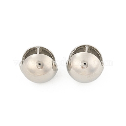 Pendientes de aro de latón para las mujeres&nbsp;EJEW-U041-03P