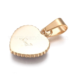 Pendentifs en acier inoxydable 304&nbsp;STAS-D232-01G