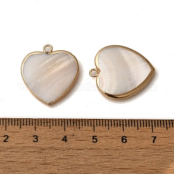 Natürlichen Süßwasser-Muschel Anhänger&nbsp;SHEL-M021-14G