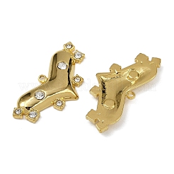 Pendentifs en strass cristal en acier inoxydable 304&nbsp;STAS-L290-08G