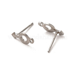 Pendientes de acero inoxidable 304 que no se deslustran&nbsp;STAS-H193-04P