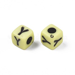 Perline acrilico opaco&nbsp;LACR-N001-64