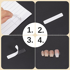 Bande adhésive pour ongles&nbsp;AJEW-CP0008-98A