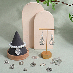 54pcs 9 pendentifs en alliage de style tibétain&nbsp;TIBEP-SC0002-65