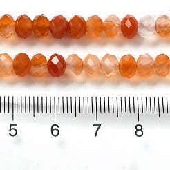 Natürlicher gebänderter Achat / gestreifte Achatperlenstränge&nbsp;G-E605-A02-01H