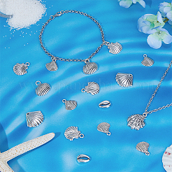 120 pièces 6 styles pendentifs en alliage de style tibétain&nbsp;TIBEP-DC0001-32