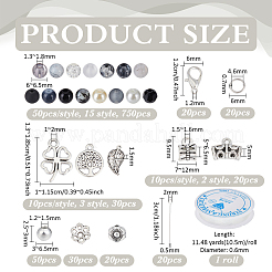 DIY-Kits zum Markieren und Finden von Schmuck&nbsp;DIY-PH0033-36