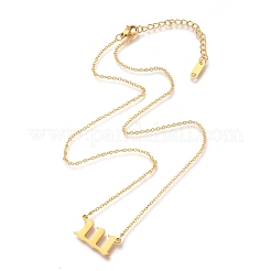 Pendentifs en inox&nbsp;STAS-H138-01B-G