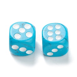 Cabochons turchese sintetico&nbsp;G-M378-02D