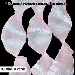 10 m Polyester-Blumenstrauß-Verpackungsnetzpapier&nbsp;DIY-HY0003-30