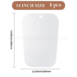Inserts de forme de shaper de botte en plastique&nbsp;DIY-CY0003-33B-01