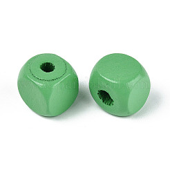 Perle di legno verniciate a spruzzo&nbsp;WOOD-P021-01C-28