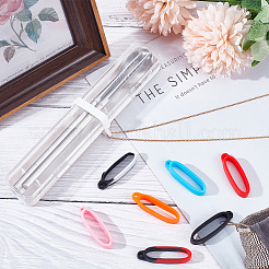 Ciondolo in silicone 18 pz 9 colori&nbsp;SIL-GF0001-21