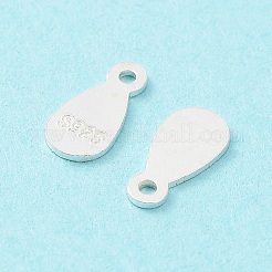 925 Tropfen Kettenverlängerung aus Sterlingsilber&nbsp;STER-F053-05S