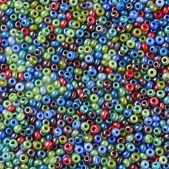 11/0 rocailles en verre opaque tchèque&nbsp;SEED-N004-003B-29