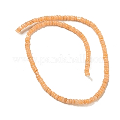 Chapelets de perles de coquille d'eau douce naturelle teinte&nbsp;X1-BSHE-G039-07A