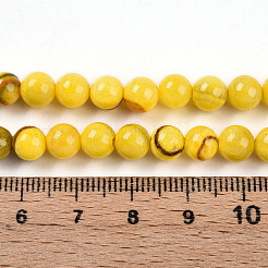 Chapelets de perles en jade persan naturel&nbsp;G-A255-A02-01I