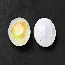 Cabochons verre strass moka style fluo&nbsp;GGLA-M005-01B-001MK