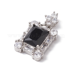 Colgante micropavé cubic zirconia de latón&nbsp;FIND-C047-10P-01