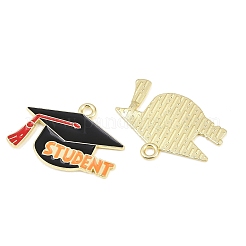 Pendentifs d'émail en alliage&nbsp;X-ENAM-L055-01B-01