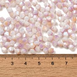 Perline di vetro con vernice da forno bicolore&nbsp;SEED-C004-03C
