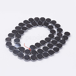Non magnetici perle ematite sintetico fili&nbsp;G-P341-19-8x3mm