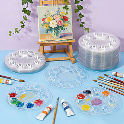 200 runde Haustier-Aquarell-Ölpalette&nbsp;AJEW-WA0004-63