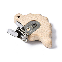 Clips porte-tétine en bois de hêtre&nbsp;X-WOOD-T015-22