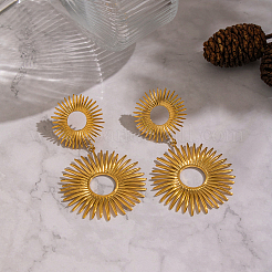 Orecchini pendenti vintage in acciaio inossidabile 304&nbsp;BH9414