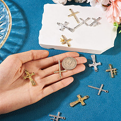 20 stücke 10 stile legierung strass anhänger&nbsp;FIND-TA0007-84
