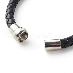 Bracelets de perles de mauvais œil faits à la main&nbsp;BJEW-JB06379-03