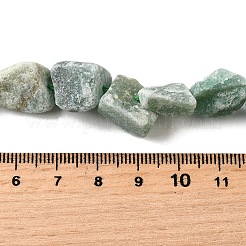Natürliche grüne Aventurin Edelstein Perlen Stränge&nbsp;G-S386-C03