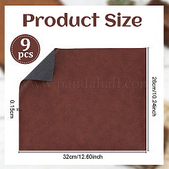 Tissu simili cuir&nbsp;DIY-WH0671-368A-03