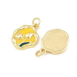 Laiton avec pendentifs en émail&nbsp;KK-CBADB87-04G